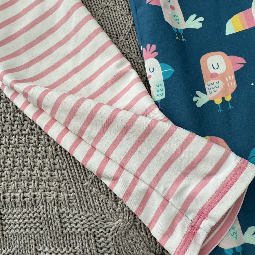 RuffleButts Bird & Stripes Rash Guard ~ 8 - Picture 2 of 8